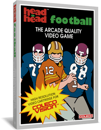 Coleco head to head football discount
